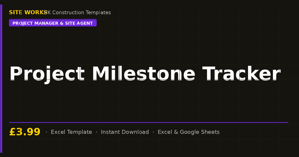 Project Milestone Tracker
